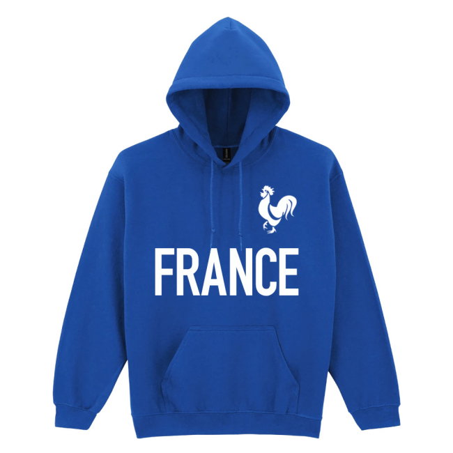 France National Team Text Hoody (Royal Blue)