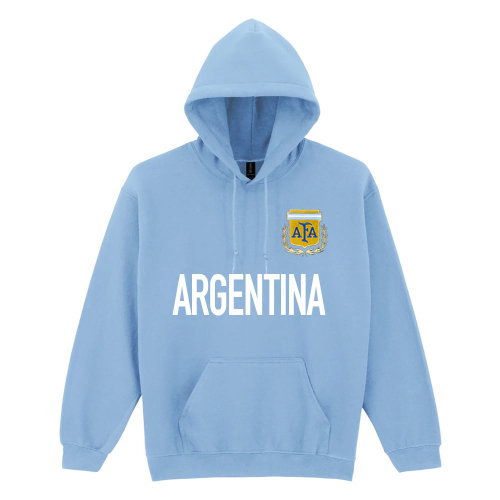 Argentina National Team Text Hoody (Sky Blue)