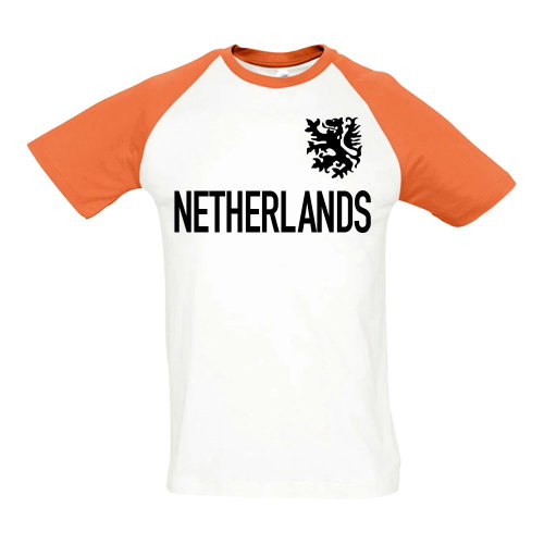 Holland National Team Contrast Text Tee (White)