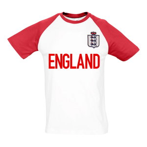 England National Team Contrast Text Tee (White)