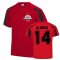 Xavi Alonso Liverpool Sports Training Jersey (Red)