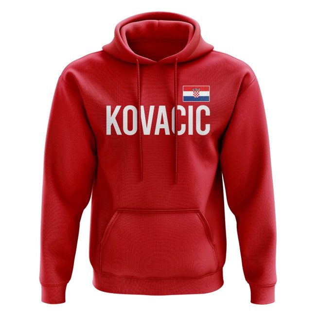 Kovacic Croatia Name Hoody (Red)