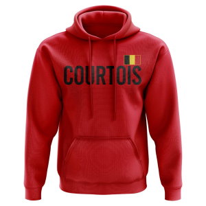 Courtois Belgium Name Hoody (Red)