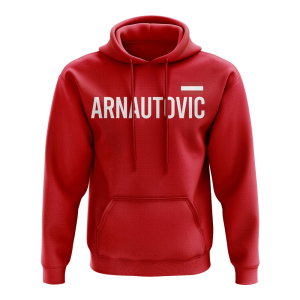 Arnautovic Austria Name Hoody (Red)