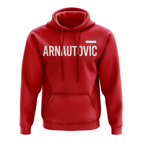 Arnautovic Austria Name Hoody (Red)