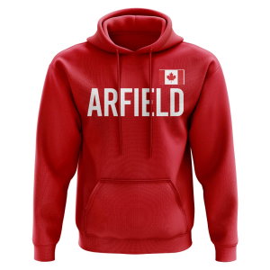 Arfield Canada Name Hoody (Red)