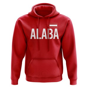 Alaba Austria Name Hoody (Red)