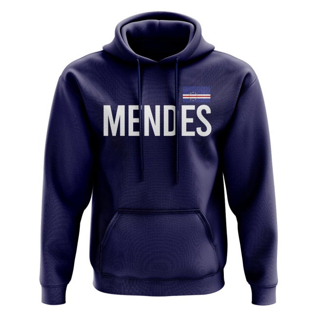 Mendes Cape Verde Name Hoody (Navy)