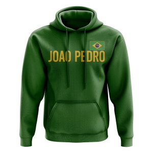 Joao Pedro Brazil Name Hoody (Green)