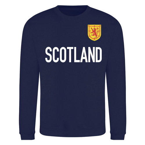 Scotland National Team Text Sweatshirt (Navy)
