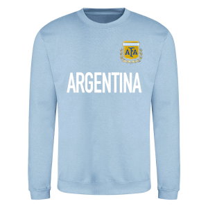 Argentina National Team Text Sweatshirt (Sky Blue)