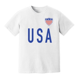 USA National Team Text T-shirt (White)