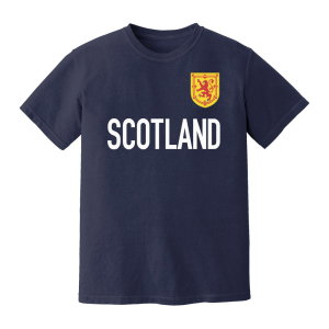Scotland National Team Text T-shirt (Navy)