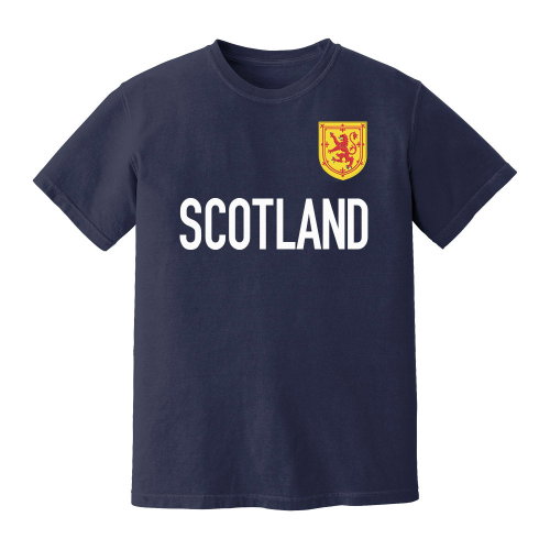 Scotland National Team Text T-shirt (Navy)