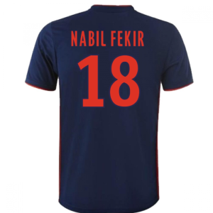 2018-19 Olympique Lyon Away Shirt (Nabil Fekir 18) - Kids