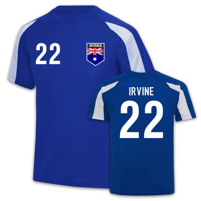 Jackson Irvine Australia Sports Training Jersey