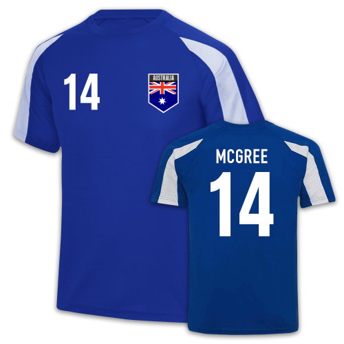 Riley McGree Australia Sports Training Jersey