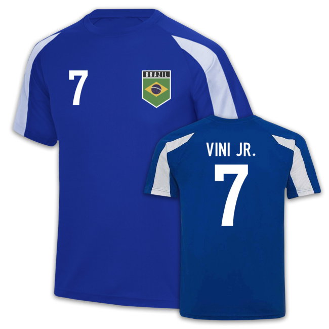 Vini Jr Brazil Sports Training Jersey