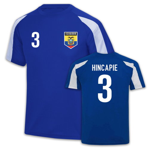 Piero Hincapie Ecuador Sports Training Jersey