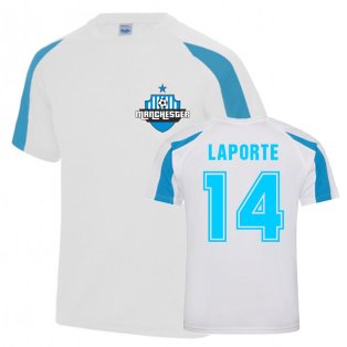 Aymeric Laporte Man City Sports Training Jersey (White)
