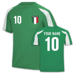Mexico Sports Training Jersey (Your Name)
