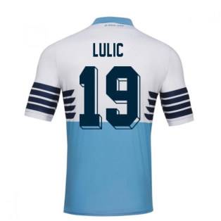 2018-19 Lazio Home Football Shirt (Lulic 19) - Kids