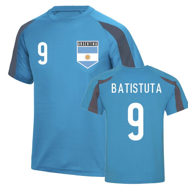 Gabriel Batistuta Argentina Sports Training Jersey