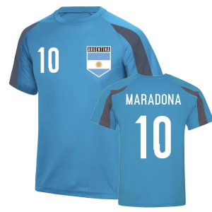 Diego Maradona Argentina Sports Training Jersey