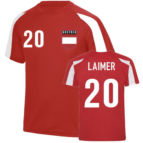 Konrad Laimer Austria Sports Training Jersey