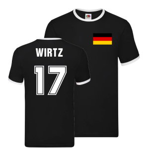 Florian Wirtz Germany Ringer T-Shirt (Black)