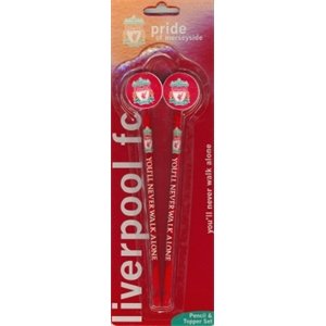 Liverpool FC Pencil 2 PK Toppers