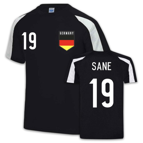 Leroy Sane Germany Sports Training Jersey (Black)