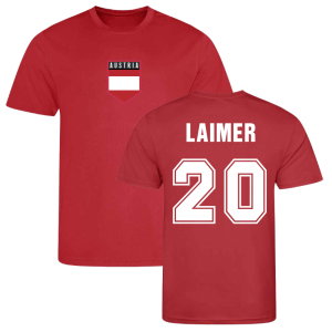 Konrad Laimer Austria Training Jersey (Red)