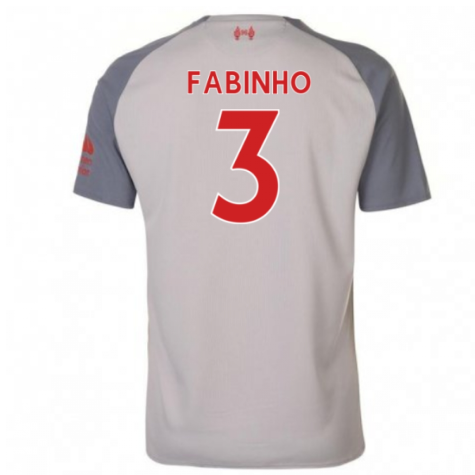 2018-2019 Liverpool Third Football Shirt (Fabinho 3) - Kids