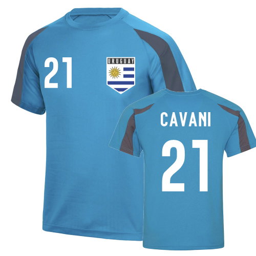 Edinson Cavani Uruguay Sports Training Jersey (Sky Blue)