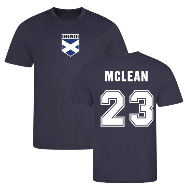 Kenny McLean Scotland Training Jersey (Navy)