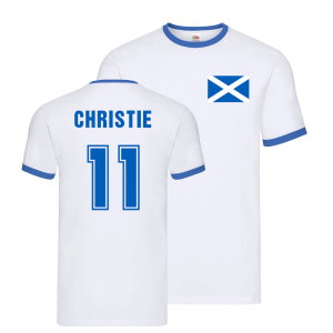 Ryan Christie Scotland Ringer T-Shirt (White)