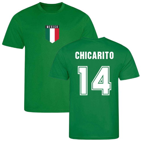 Javier Hernandez Mexico Training Jersey (Green)