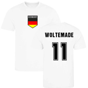 Nick Woltemade Germany Training Jersey (White)