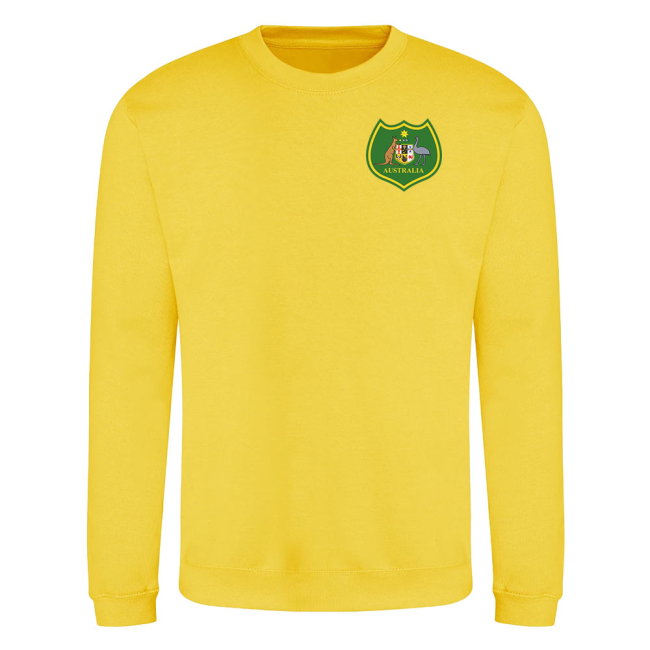 Australia National Team Logo Sweatshirt (Yellow)