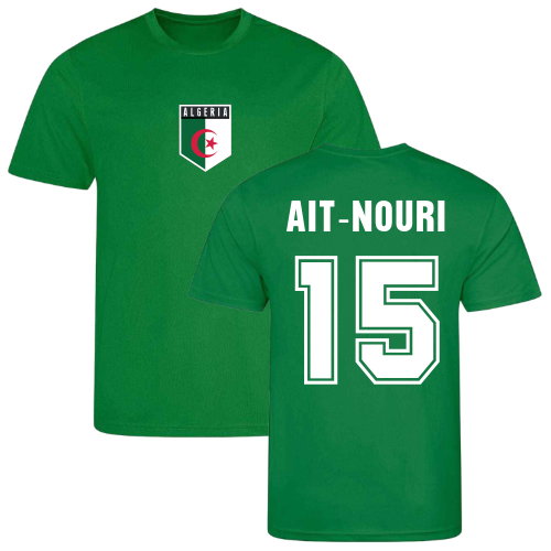 Rayan Ait-Nouri Algeria Training Jersey (Green)