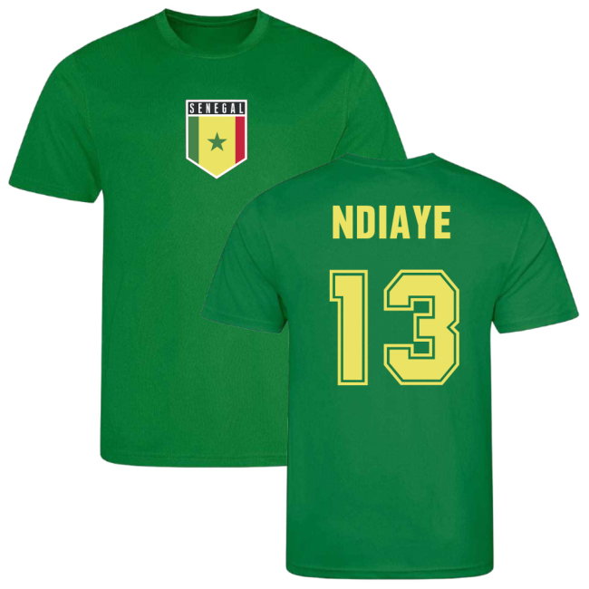 Iliman Ndiaye Senegal Training Jersey (Green)