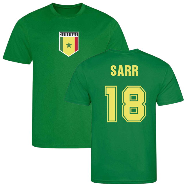 Ismaila Sarr Senegal Training Jersey (Green)