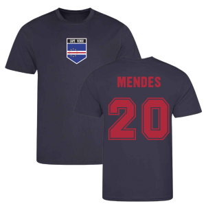 Ryan Mendes Cape Verde Training Jersey (Navy)