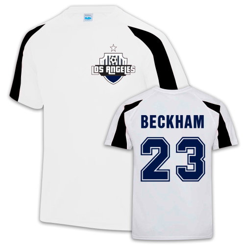 Beckham LA Galaxy Sport Training Jersey (White)