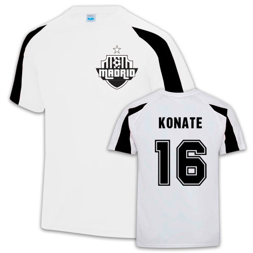 Konate Real Madrid Sport Training Jersey (White)
