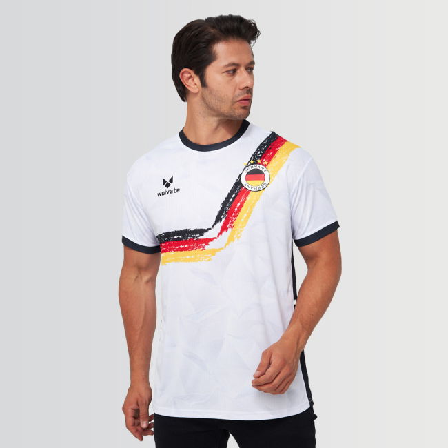 Germany Legacy Football Jersey (Wolvate) Adult Short Sleeve