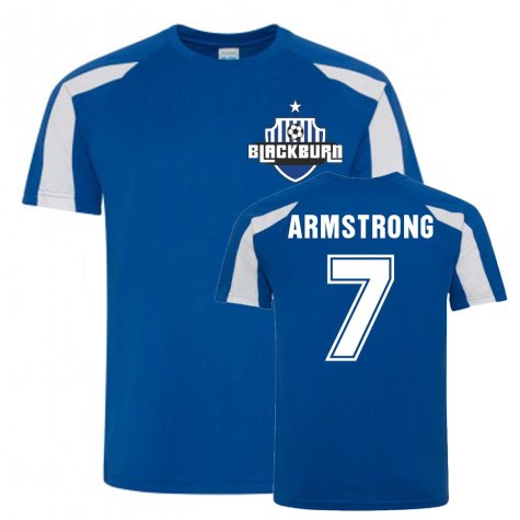 Adam Armstrong Blackburn Rovers Sports Training Jersey (Blue)