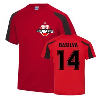 Josh Dasilva Brentford Sports Training Jersey (Red)
