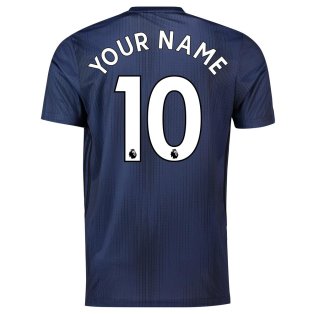 2018-2019 Man Utd Adidas Third Football Shirt (Your Name)